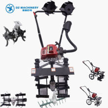 Multifunctional Cultivator Tiller Seeder Rotary Hoe Rototiller Petrol Garden Cultivator Hand Tiller